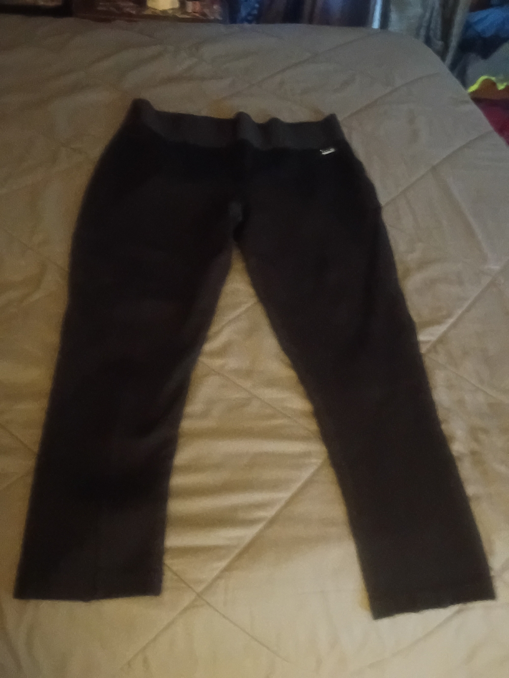Calvin Klein Black Womens Ankle Cropped Casual Dress Pants